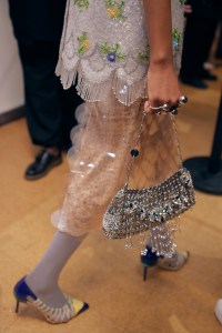 Backstage at Rabanne Fall 2026 Ready-to-Wear Collection at Paris Fashion Week