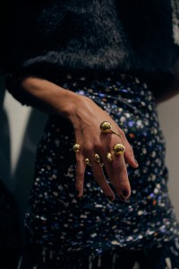 Backstage at Rabanne Fall 2026 Ready-to-Wear Collection at Paris Fashion Week