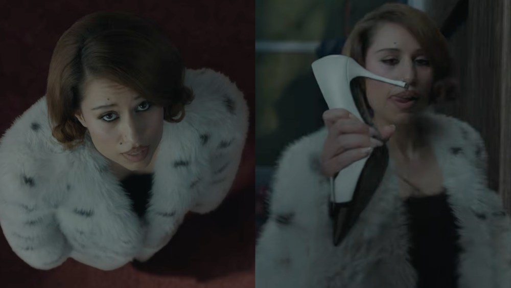 Raye in her "Click Clack Symphony" video.