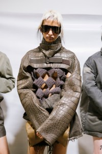 Backstage at Rick Owens Fall 2026 Ready-to-Wear Collection at Paris Fashion Week