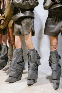 Backstage at Rick Owens Fall 2026 Ready-to-Wear Collection at Paris Fashion Week
