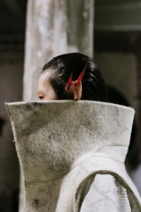 Backstage at Rick Owens Fall 2026 Ready-to-Wear Collection at Paris Fashion Week