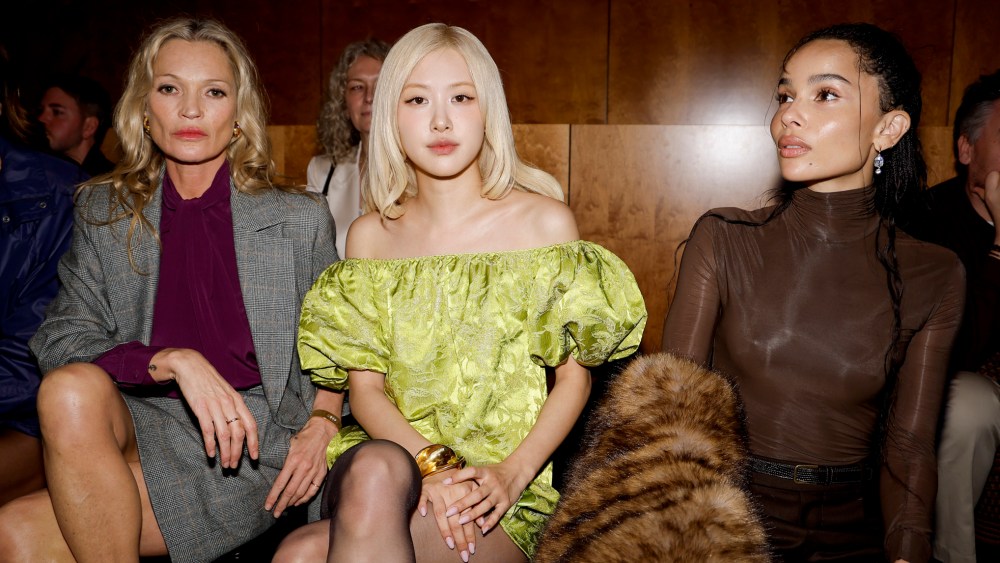 Kate Moss, Rosé and Zoe Kravitz