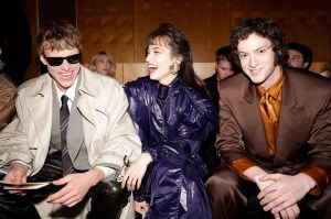 Finn Bennett, Kiko Mizuhara and Dominic Sessa