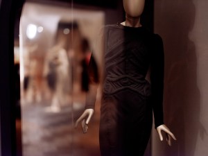 Schiaparelli Exhibit photographed for WWD at the V&A Museum on March 24, 2026 in London, England