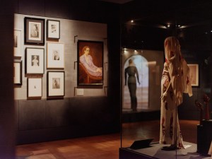 Schiaparelli Exhibit photographed for WWD at the V&A Museum on March 24, 2026 in London, England