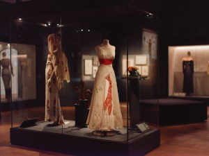 Schiaparelli Exhibit photographed for WWD at the V&A Museum on March 24, 2026 in London, England