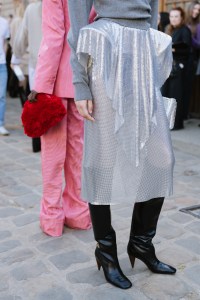 Backstage at Stella McCartney Fall 2026 Ready-to-Wear Collection at Paris Fashion Week