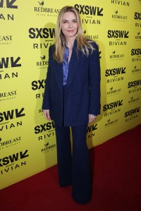 Michelle Pfeiffer at "Margo's Got Money Troubles" Premiere during the SXSW Conference & Festivals held at Paramount Theatre on March 12, 2026 in Austin, Texas.