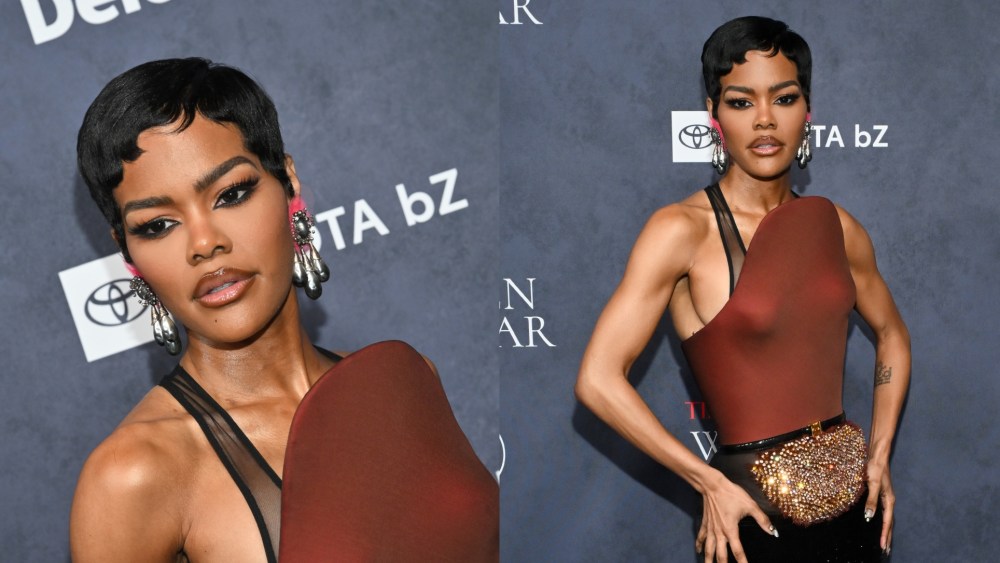 Teyana Taylor in Schiaparelli fall 2026 ready-to-wear collection at the Time 2026 Women of the Year Gala on March 10 inWest Hollywood, Calif.