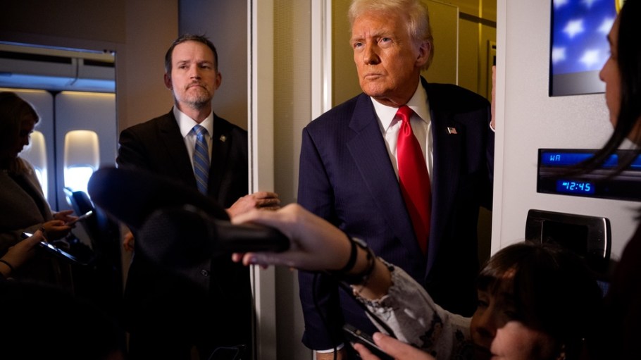 Jamieson Greer and Donald Trump