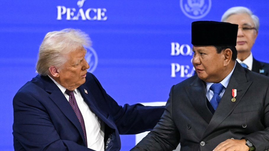 Donald trump and Prabowo Subianto
