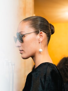 Backstage at Uma Wang Fall 2026 Ready-to-Wear Collection at Paris Fashion Week