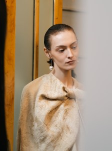 Backstage at Uma Wang Fall 2026 Ready-to-Wear Collection at Paris Fashion Week