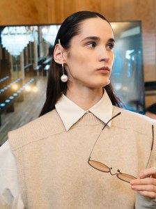 Backstage at Uma Wang Fall 2026 Ready-to-Wear Collection at Paris Fashion Week