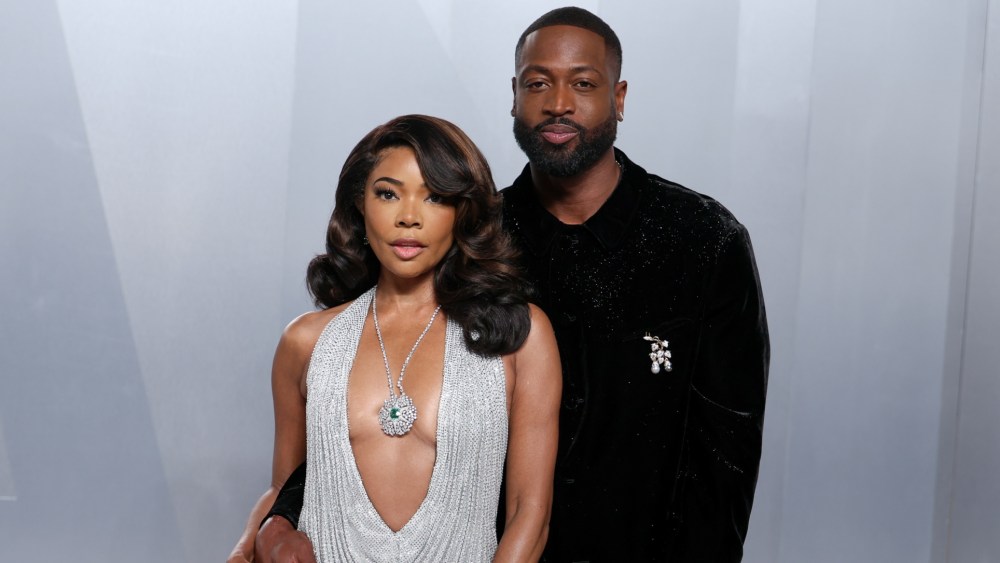 Gabrielle Union and Dwyane Wade at the 2026 Vanity Fair Oscar Party.