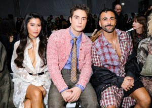 Praya Lundberg, Benito Skinner and Marco Mengoni