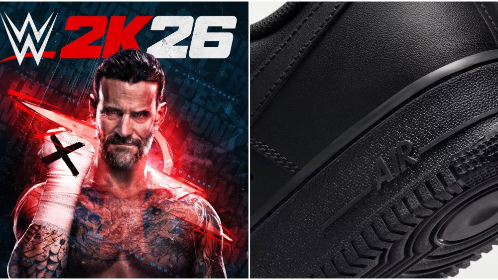 WWE 2K26, Nike Air Force 1 sneakers