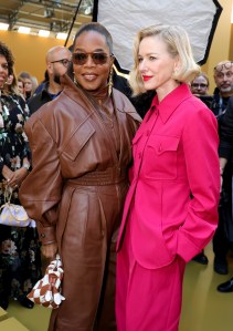 Oprah Winfrey and Naomi Watts