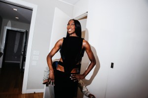 A look at Flau'jae Johnson getting ready for the WNBA Draft.