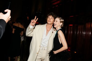 Connor Storrie and Naomi Watts