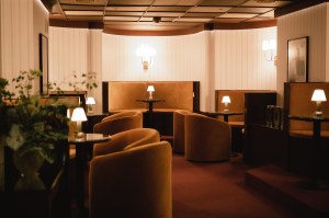 A look inside the Louis Vuitton Hotel pop up in London.