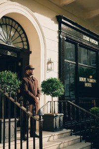 A look inside the Louis Vuitton Hotel pop up in London.