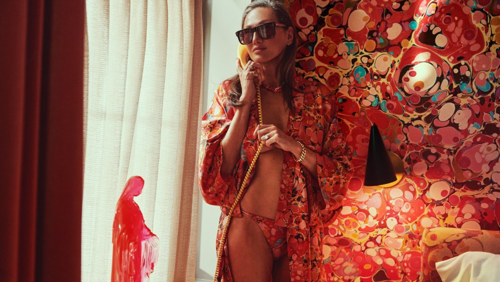 Jenna Lyons in a look from the collaboration