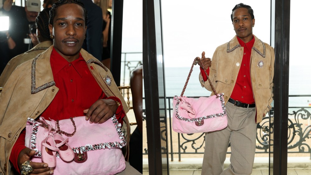 A$AP Rocky attends the Chanel Cruise 2026/27 on April 28, 2026 in Biarritz, France.