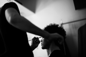 Getting ready with Ali Louis Bourzgui