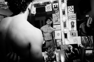 Getting ready with Ali Louis Bourzgui