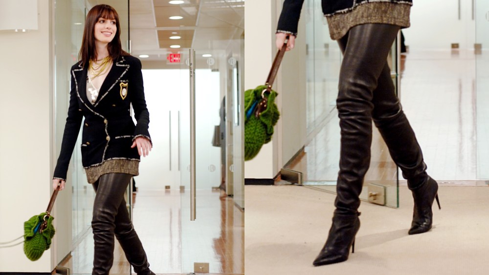 Anne Hathaway wearing Chanel in 'The Devil Wears Prada.'