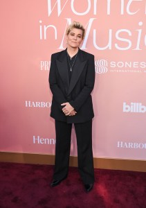 Brandi Carlile at the Billboard Women in Music 2026 held at the Hollywood Palladium on April 29, 2026 in Los Angeles, California.