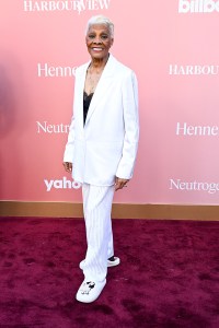 Dionne Warwick at the Billboard Women in Music 2026 held at Hollywood Palladium on April 29, 2026 in Los Angeles, California.