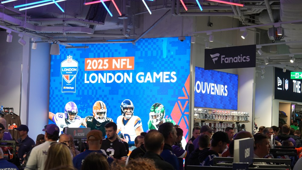 A Fanatics NFL experience.