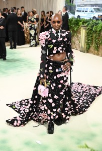 Cynthia Erivo at the 2024 Met Gala: "Sleeping Beauties: Reawakening Fashion" held at The Metropolitan Museum of Art on May 6, 2024 in New York City.