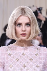 NEW YORK, NEW YORK - MAY 02: Lucy Boynton attends "In America: An Anthology of Fashion," the 2022 Costume Institute Benefit at The Metropolitan Museum of Art on May 02, 2022 in New York City. (Photo by Taylor Hill/Getty Images)