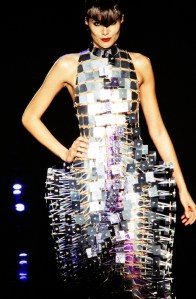 Paco Rabbane fall 1999 final couture collection.