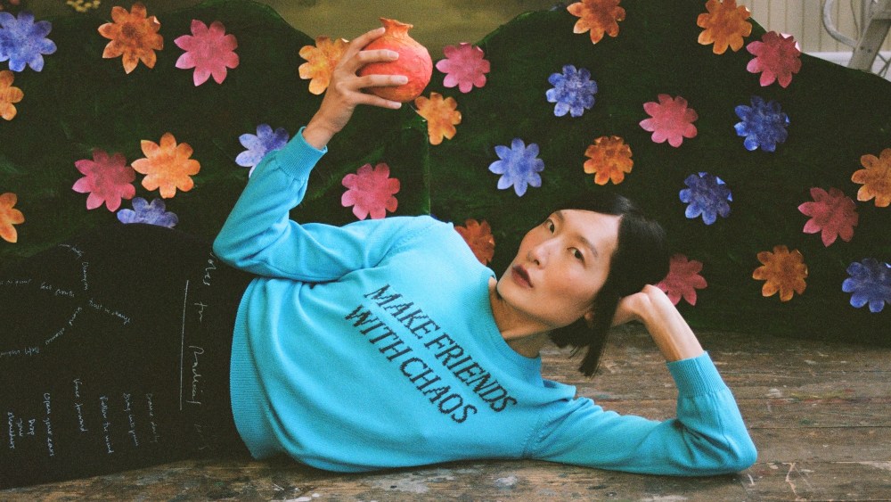 Styles from Tilda Swinton x Hades' second collaboration.