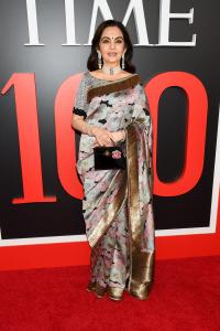 Nita Mukesh Ambani at The 2026 TIME100 Gala held at Jazz at Lincoln Center on April 23, 2026 in New York, New York.