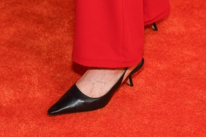Marta Suarez shoe detail at the 2026 WNBA Draft held at The Shed at Hudson Yards on April 13, 2026 in New York, New York.