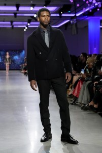 A model walks the runway wearing a look by Nicole Miller during LIM College's 81st Annual Fashion Show "Global Fashion Fusion" at The Glasshouse on April 10, 2026 in New York City.