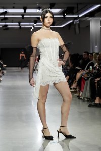 A model walks the runway for the LIM Styling Club Ballroom Division featuring items available in Amazon Fashion stores during LIM College's 81st Annual Fashion Show "Global Fashion Fusion" at The Glasshouse on April 10, 2026 in New York City.