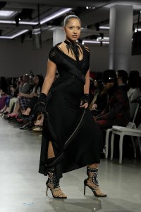 A model walks the runway for the LIM Styling Club Ballroom Division featuring items available in Amazon Fashion stores during LIM College's 81st Annual Fashion Show "Global Fashion Fusion" at The Glasshouse on April 10, 2026 in New York City.