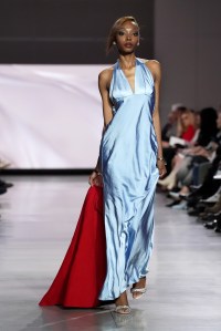 A model walks the runway wearing items available in Amazon Fashion stores during LIM College's 81st Annual Fashion Show "Global Fashion Fusion" at The Glasshouse on April 10, 2026 in New York City.