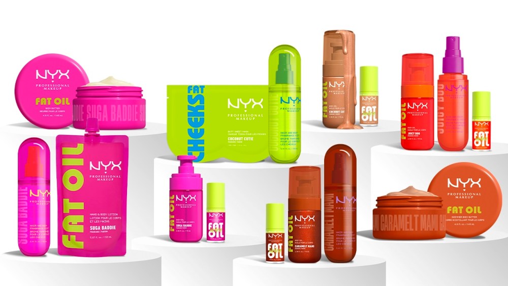 The NYX Fat Oil Body collection