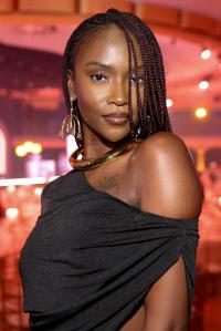 Ebony Riley at the Billboard Women in Music 2026 held at the Hollywood Palladium on April 29, 2026 in Los Angeles, California.