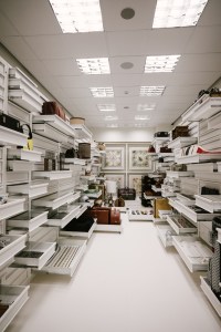 Gucci Firenze photographed for WWD at Palazzo della Mercanzia on April 22, 2026 in Florence, Italy.