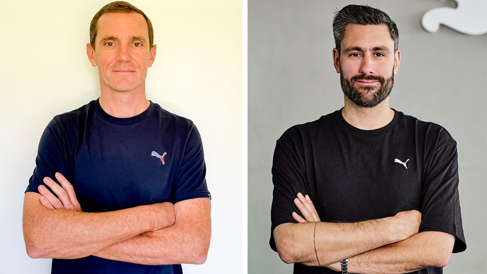 Puma, Bertrand Blanc, Laurent Fricker, executives, footwear, shoes, sneakers