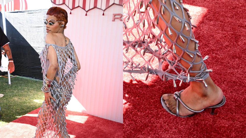 Teyana Taylor at the 9th Annual REVOLVE Festival on April 11, 2026 in Indio, California.